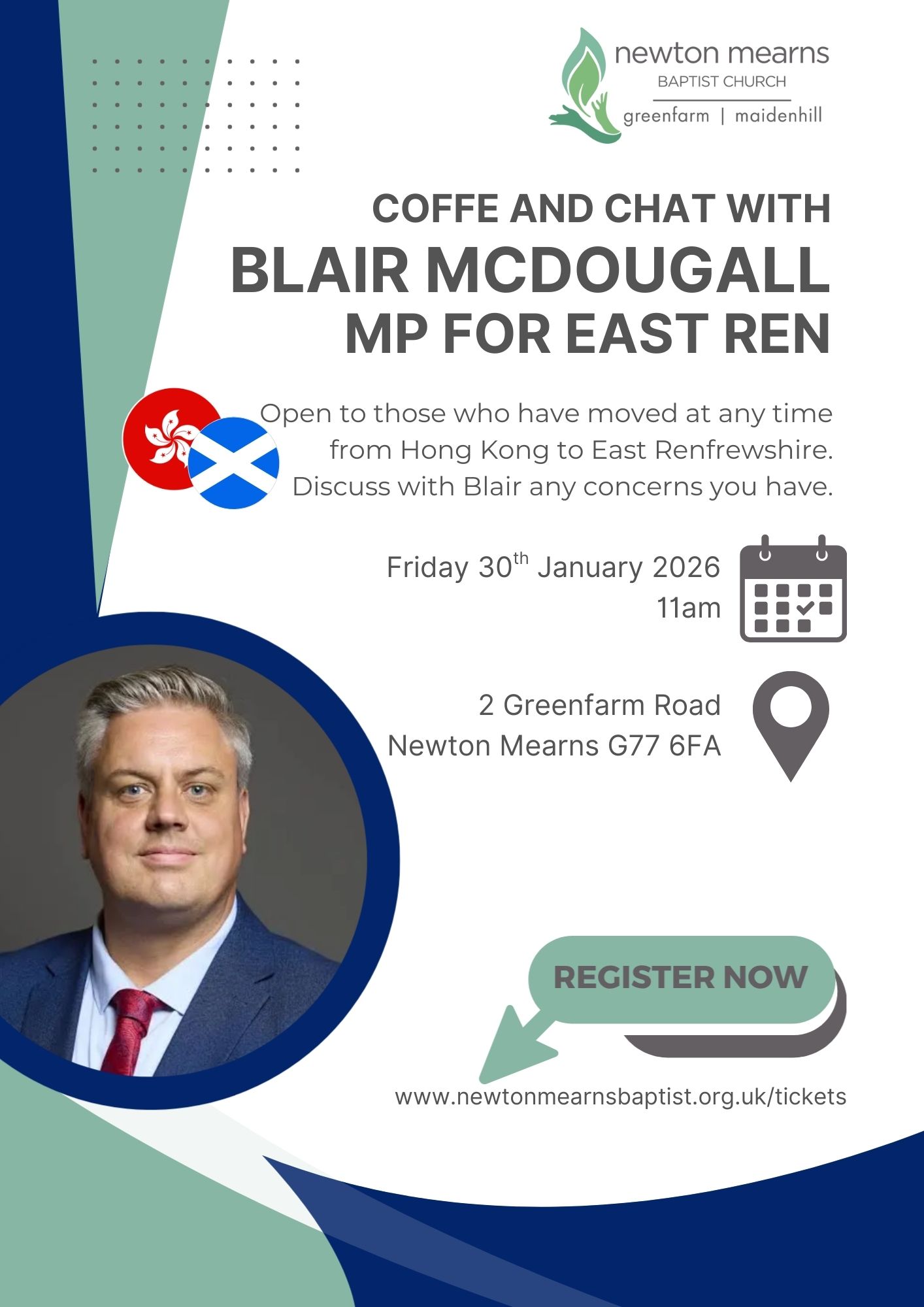 meeting with Blair McDougall