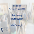 Sunday 13th April 2025