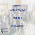 Sunday 3rd May 2026