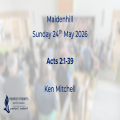 Sunday 24th May 2026