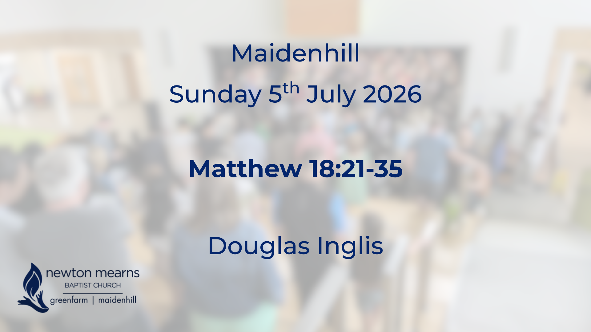 Sunday 5th July 2026